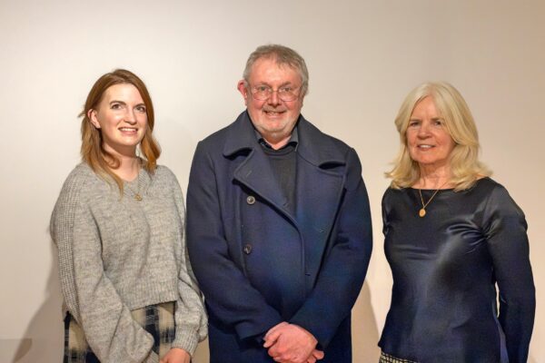 Fiona Lindsay William Hershaw and Maureen Jivani by Colin Tennant