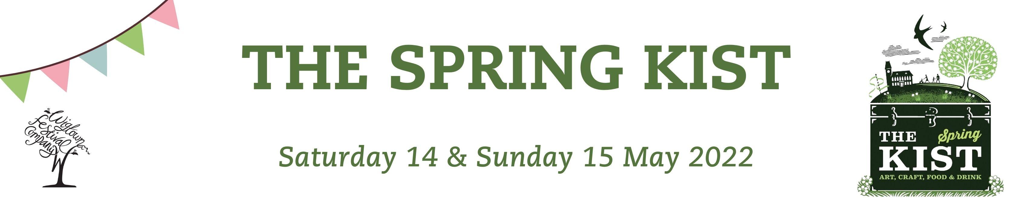 Graphic banner for The Spring Kist 2022
