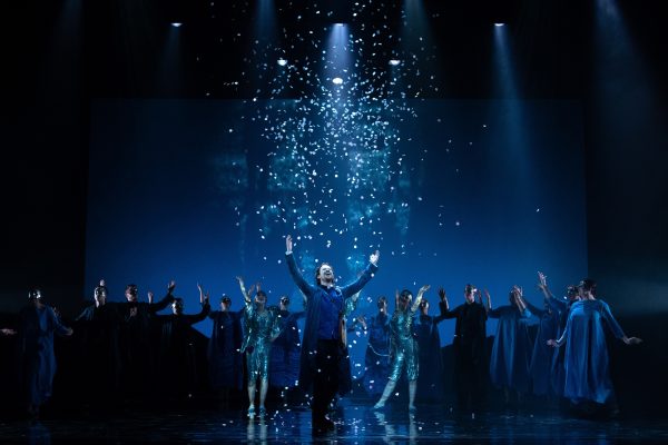 Daniel Keating Roberts as Orfeo with Scottish Opera Young Company in Orfeo Euridice Scottish Opera 2019 Credit Julie Broadfoot 4