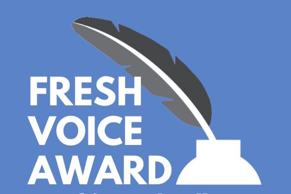 Graphic Logo for the Fresh Voice Award, Dumfries and Galloway.