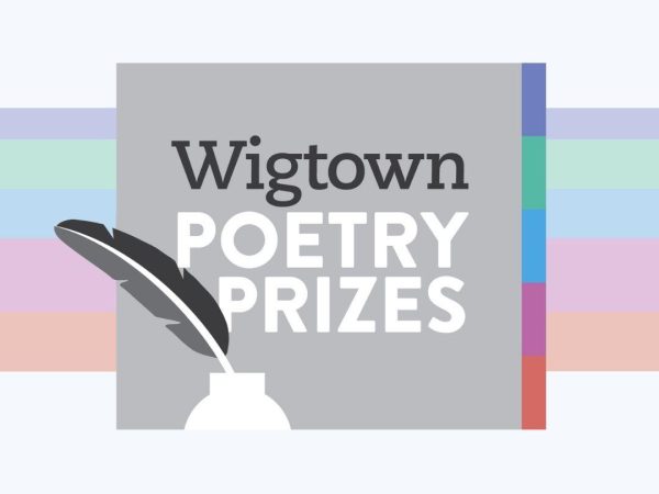 Graphic logo for Wigtown Poetry prizes.