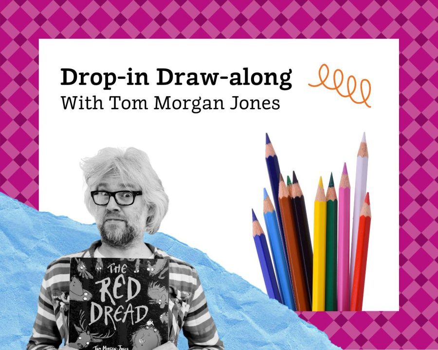 Children's Book Festival event Drop in draw along with tom Morgan Jones